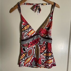 Summer beach/pool side halter top